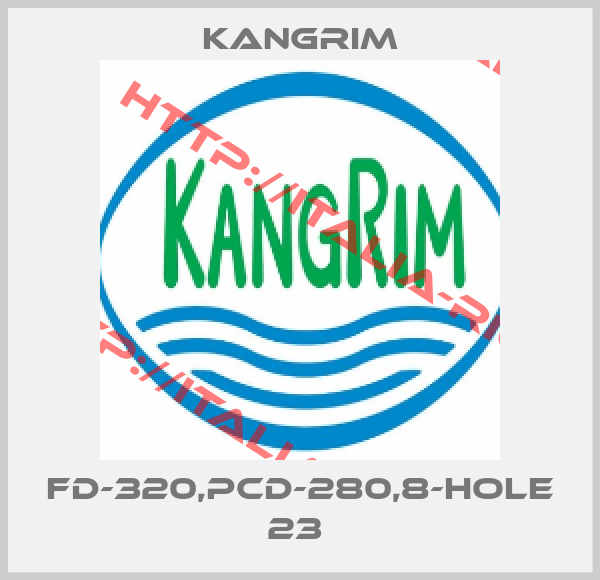 Kangrim-FD-320,PCD-280,8-HOLE 23 
