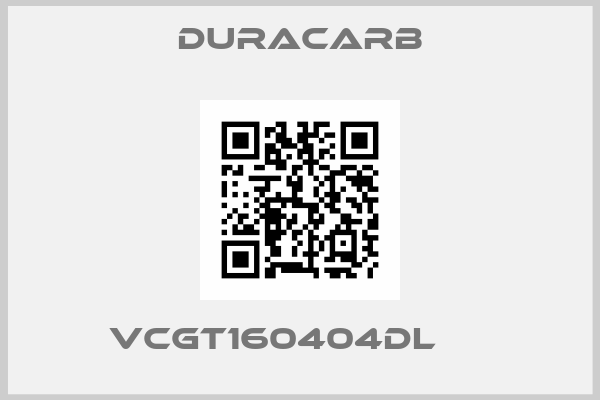 duracarb-VCGT160404DL     