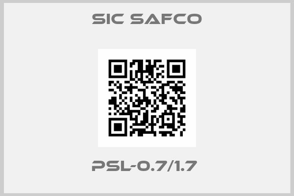 Sic Safco-PSL-0.7/1.7 