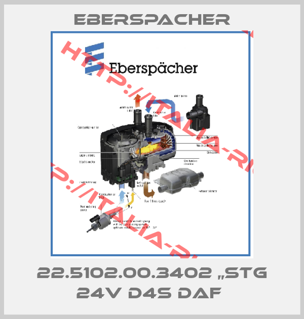 Eberspacher-22.5102.00.3402 „Stg 24V D4S DAF 