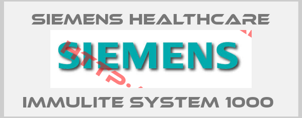 Siemens Healthcare-Immulite system 1000 