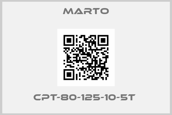 Marto-CPT-80-125-10-5T 