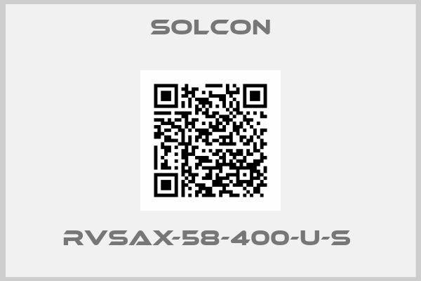 SOLCON-RVSAX-58-400-U-S 