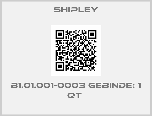 SHIPLEY-B1.01.001-0003 Gebinde: 1 QT 