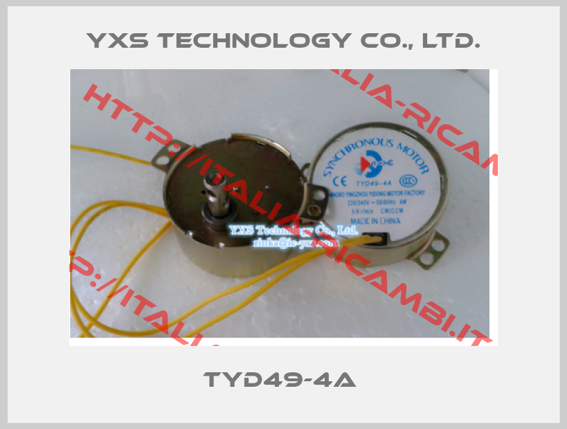 YXS Technology Co., Ltd.-TYD49-4A 