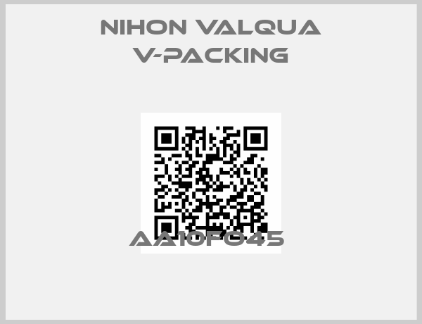 NIHON VALQUA V-PACKING-AA10FO45 