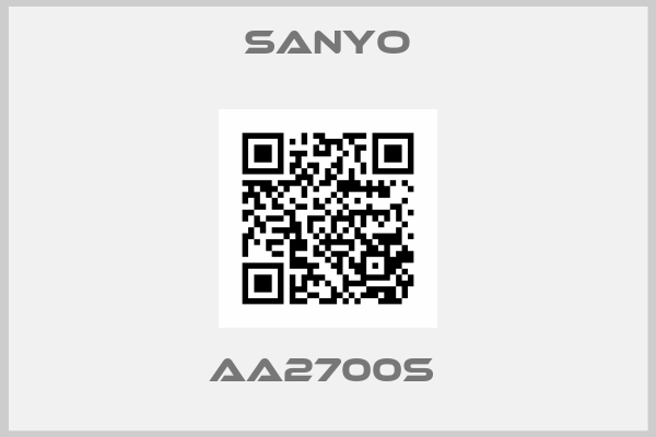 Sanyo-AA2700S 
