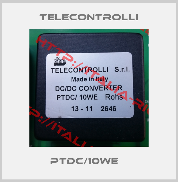 TELECONTROLLI- PTDC/10WE   