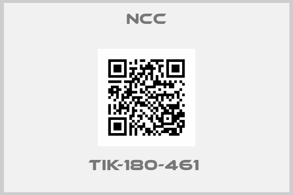 NCC-TIK-180-461 
