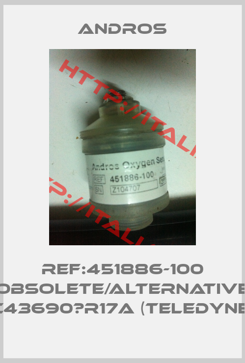 Andros-REF:451886-100 obsolete/alternative C43690‐R17A (Teledyne)