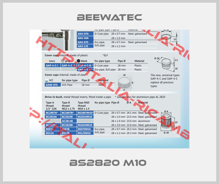 BeeWaTec-BS2820 M10 