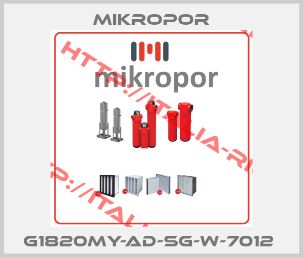 Mikropor-G1820MY-AD-SG-W-7012 