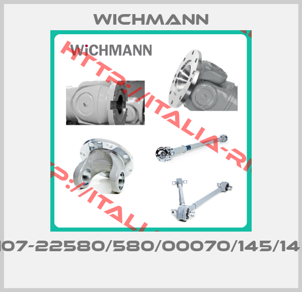 WiCHMANN-1107-22580/580/00070/145/145 