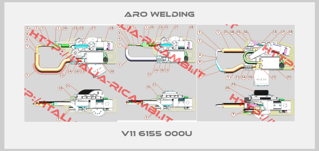 ARO WELDING-V11 6155 000U  