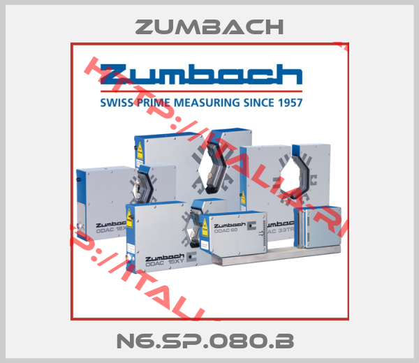 ZUMBACH-N6.SP.080.B 