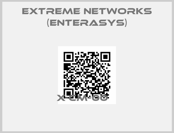 Extreme Networks (Enterasys)- X-CM-00   