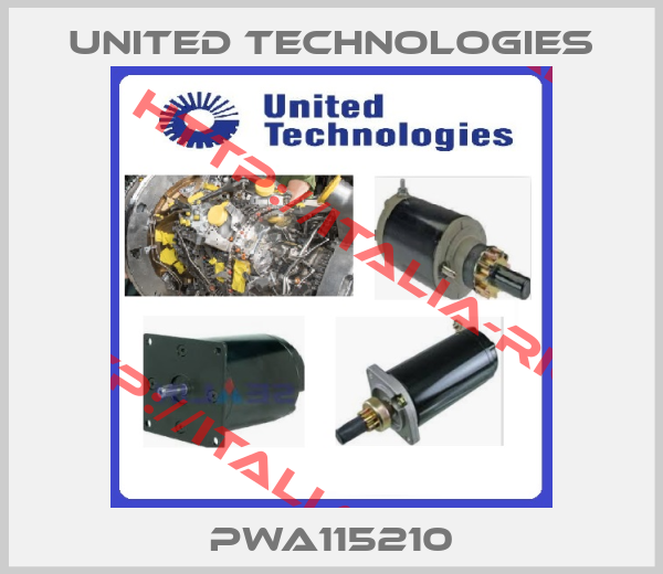 UNITED TECHNOLOGIES-PWA115210