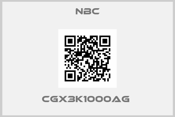 NBC-CGX3K1000AG 