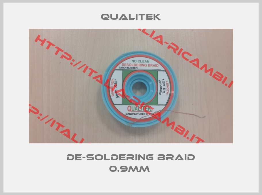 Qualitek-DE-SOLDERING BRAID 0.9MM 