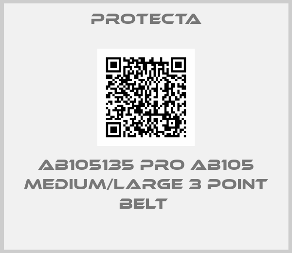 Protecta-AB105135 PRO AB105 MEDIUM/LARGE 3 POINT BELT 