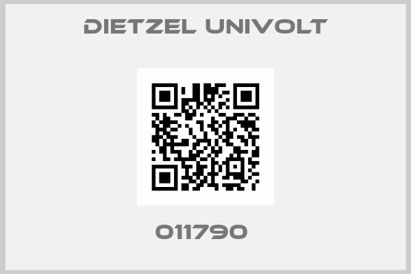 Dietzel Univolt-011790 