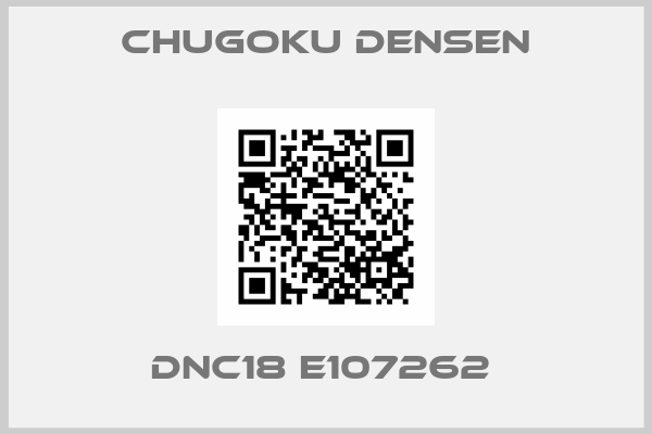 Chugoku Densen-DNC18 E107262 