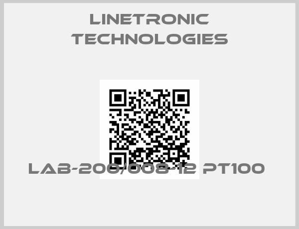 Linetronic technologies-LAB-200/008-12 PT100 