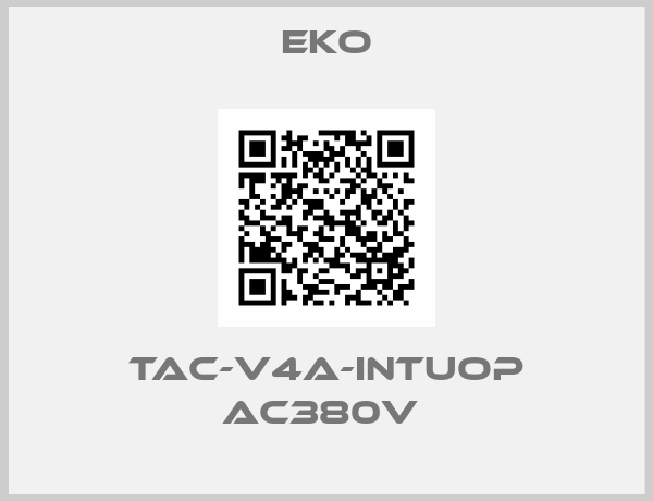 Eko-TAC-V4A-INTUOP AC380V 