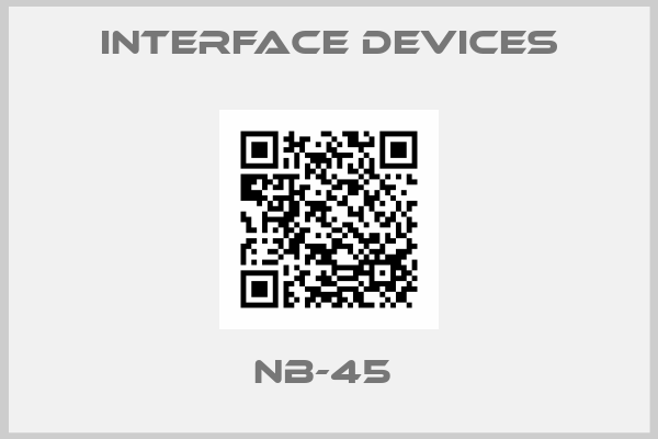 interface Devices-NB-45 