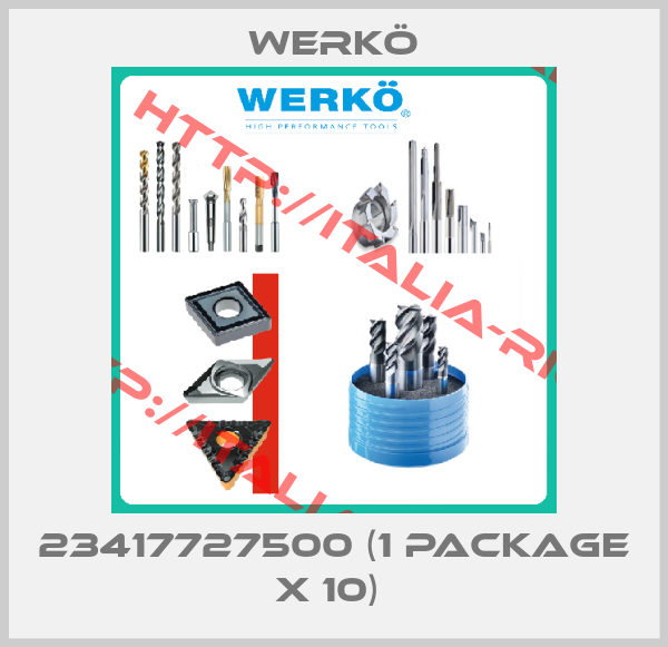 Werkö-23417727500 (1 package x 10) 