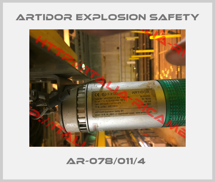 Artidor Explosion Safety-AR-078/011/4 