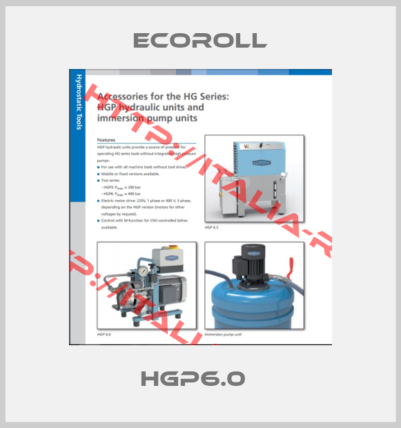 Ecoroll-HGP6.0  