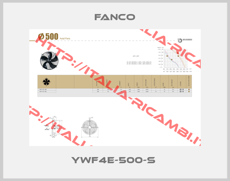 FANCO-YWF4E-500-S 