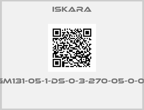 Iskara-TGM131-05-1-DS-0-3-270-05-0-0-0 