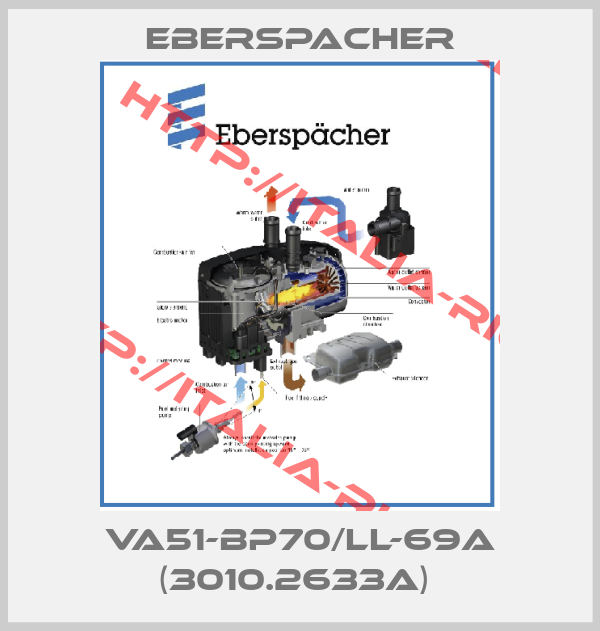 Eberspacher-VA51-BP70/LL-69A (3010.2633A) 