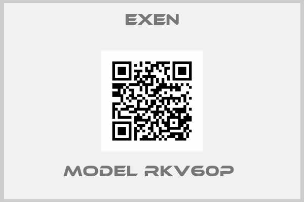 Exen-MODEL RKV60P 
