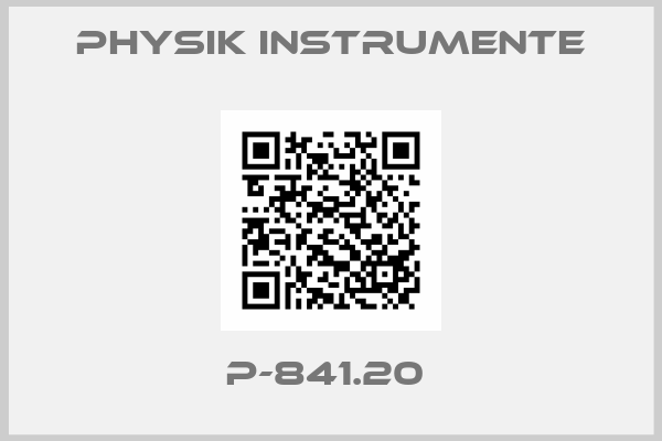 Physik Instrumente-P-841.20 