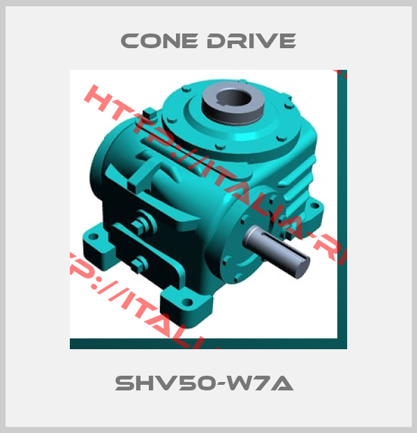 CONE DRIVE-SHV50-W7A 