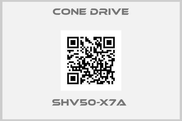 CONE DRIVE-SHV50-X7A 