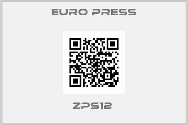 Euro Press-ZPS12 