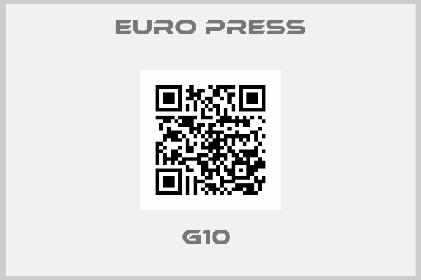 Euro Press-G10 