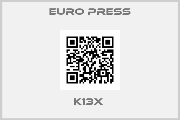 Euro Press-K13X 