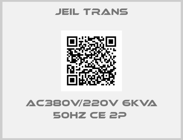 Jeil Trans-AC380V/220V 6KVA 50HZ CE 2P 