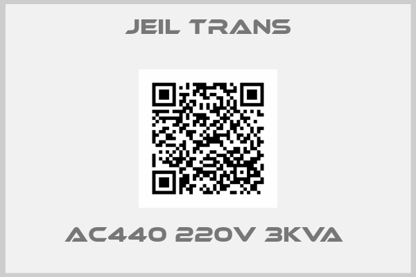 Jeil Trans-AC440 220V 3KVA 