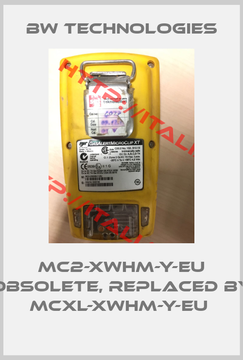 BW Technologies-MC2-XWHM-Y-EU obsolete, replaced by MCXL-XWHM-Y-EU 
