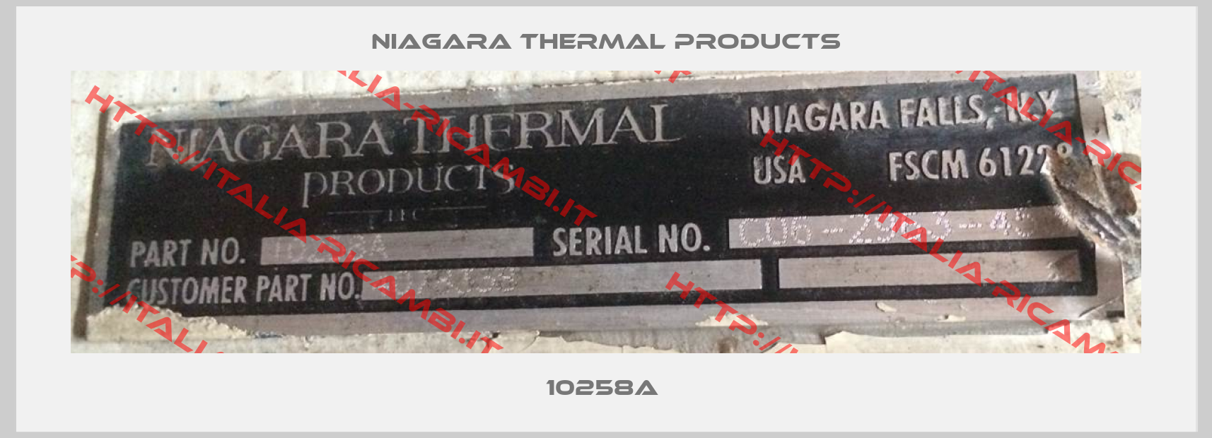 Niagara Thermal Products-10258A 