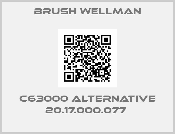 Brush Wellman-C63000 alternative 20.17.000.077 
