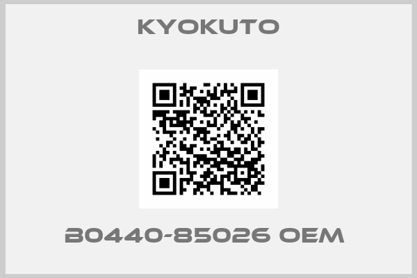 Kyokuto-B0440-85026 oem 