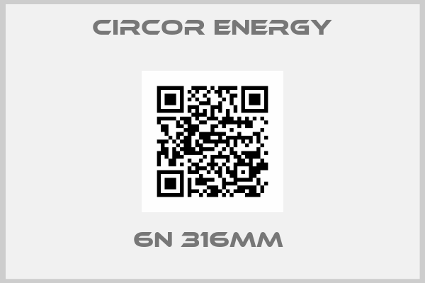Circor Energy-6N 316MM 