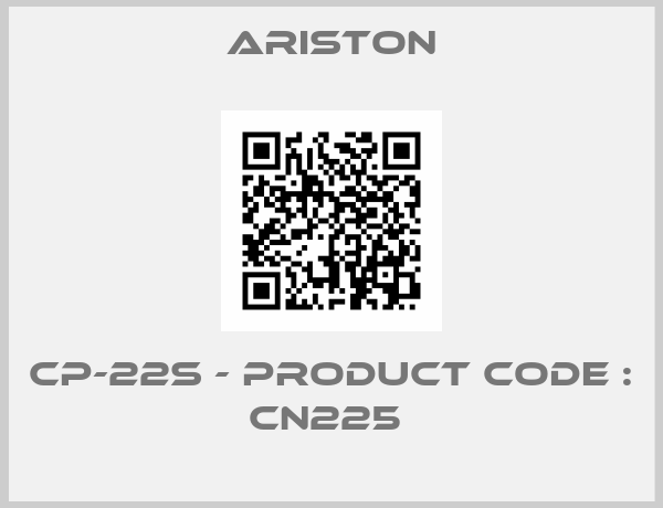 ARISTON-CP-22S - product code : CN225 